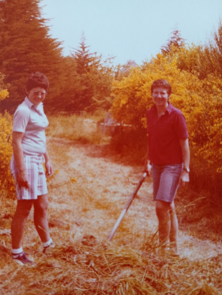 Gaud Le Guillou, lors de leur rencontre à Dahomey en 1969