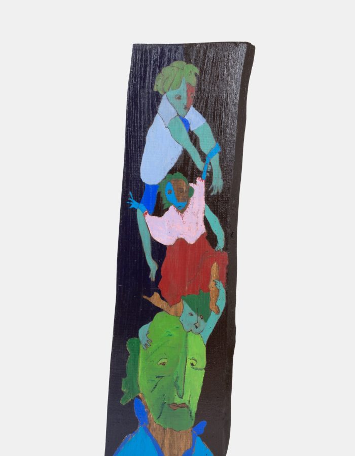 Acrylique sur bois 30x105 2007