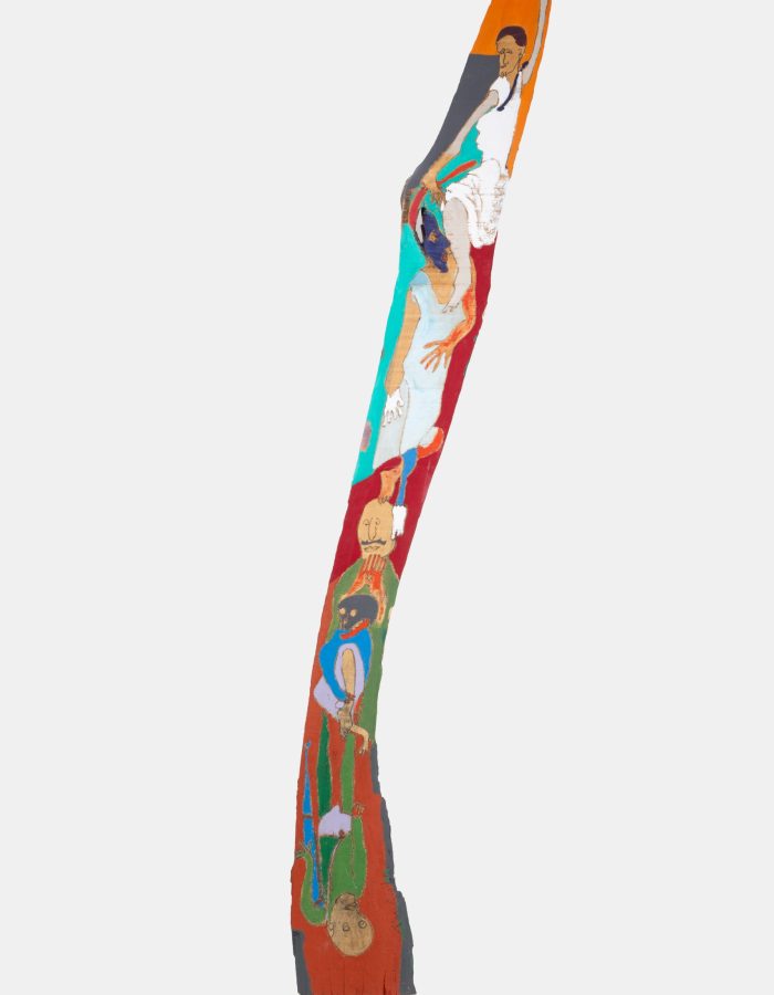 Acrylique sur bois 216x26 2008