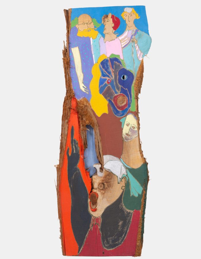 Acrylique sur bois 44x116 2008